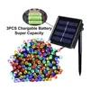China Direct Import Christmas decor Solar LED led mini solar string light bulb