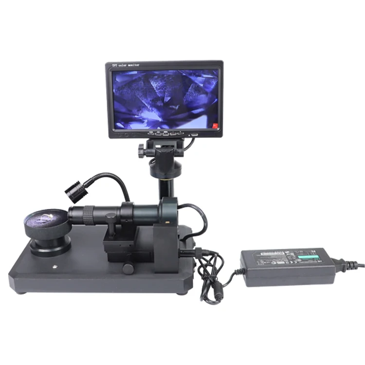 

Digital Industry Video Microscope Camera Diamond Inscription Viewer with 7" LCD Screen Microscope