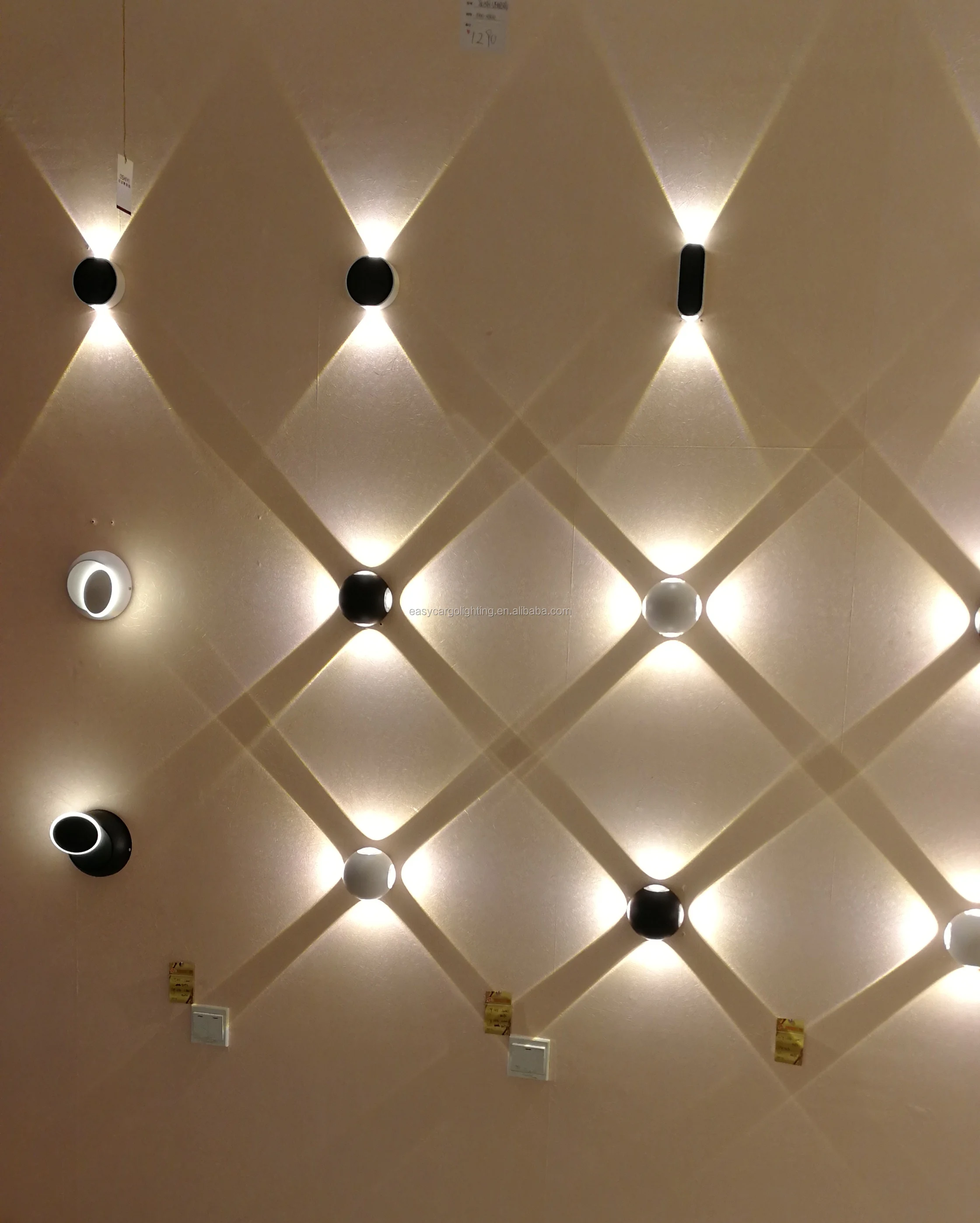 2 w 防水 led 墙灯灯具, 质量好的芯片装饰 led