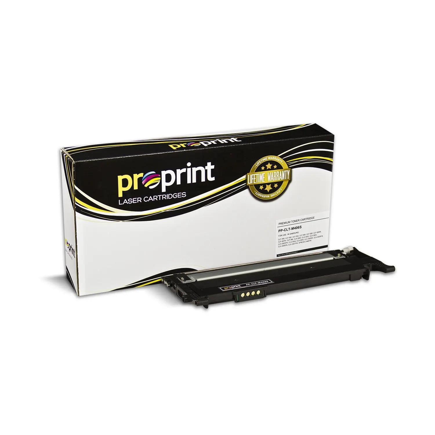 Get Quotations · ProPrint Compatible Samsung 406 CLT-M406S Magenta Toner  Cartridge for CLP-360 CLP-