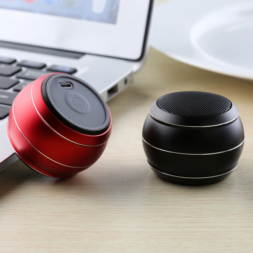 New Bluetooth Speaker TWS Pairing One-Button Self-Timer Speaker silver coin size and easy to carry - ANKUX.COM