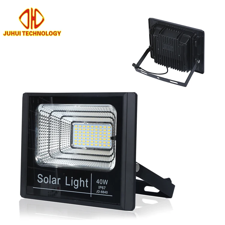 High quality 10w 20w 30w 40w 50w ip67 outdoor waterproof ex park module emergency led solar flood light bulbs