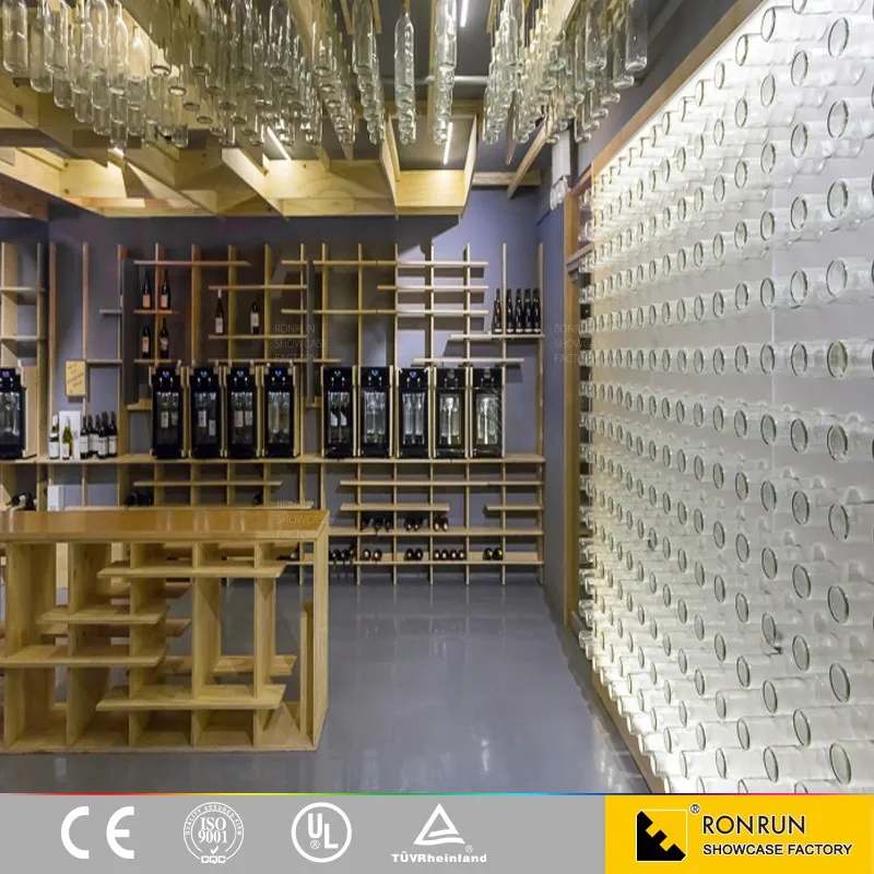 Modern Wooden Liquor Store Shelving Manufacturing From Ronrun Buy Liquor Store