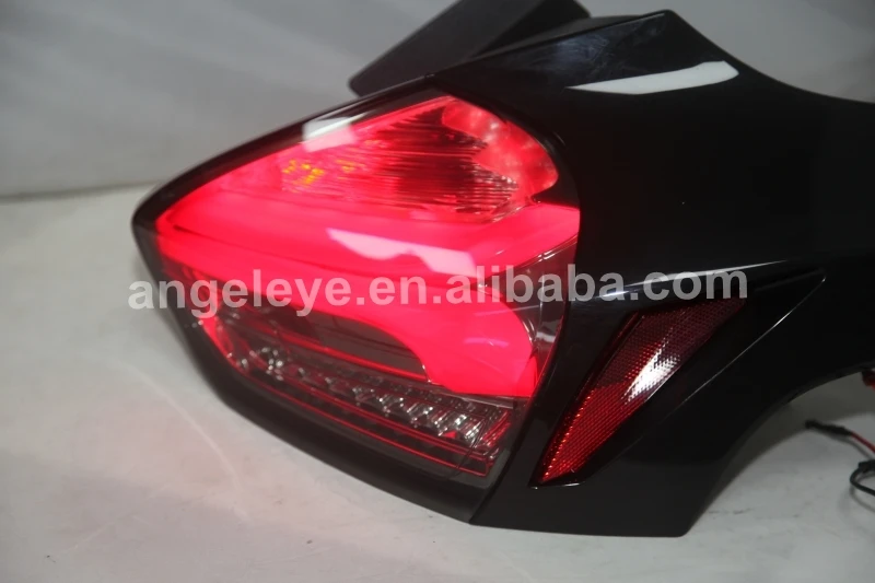 Full LED Tail Lamp for Focus 4 Hatchback 2015-2018 year Smoke housing Clear lens SN