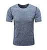 Byval Man Blue T Shirt Custom Printing Japanese Tee Cool Dry Fit Performance T-shirt 100% Polyester Wholesale Blank T-shirts