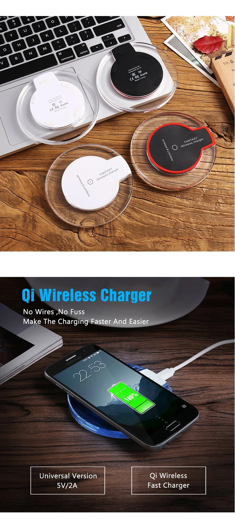 Portable Qi Wireless Charger For Wireless Charger Buy