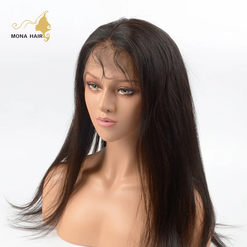 

Full Lace Wig 150 Density Indian Virgin Hair Wig Human Hair