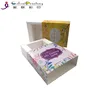 Custom Design Cardboard Card Paper Soap Box Plastic Window Slide Cheap Bath Bomb Box Packaging