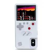 

Color screen game phone Case Gameboy Playable ABS Console Cover Cell Mobile Phone Case