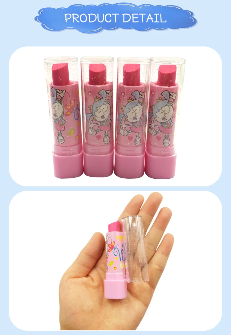 Wenli Pretty Lipstick Shape Eraser Custom Buy Lipstick Eraser