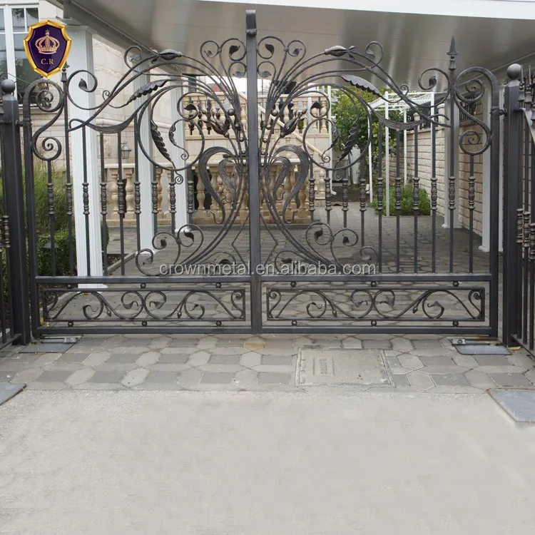 Beautiful Residential Wrought Iron Gate Designs - Buy Galvanized Iron ...