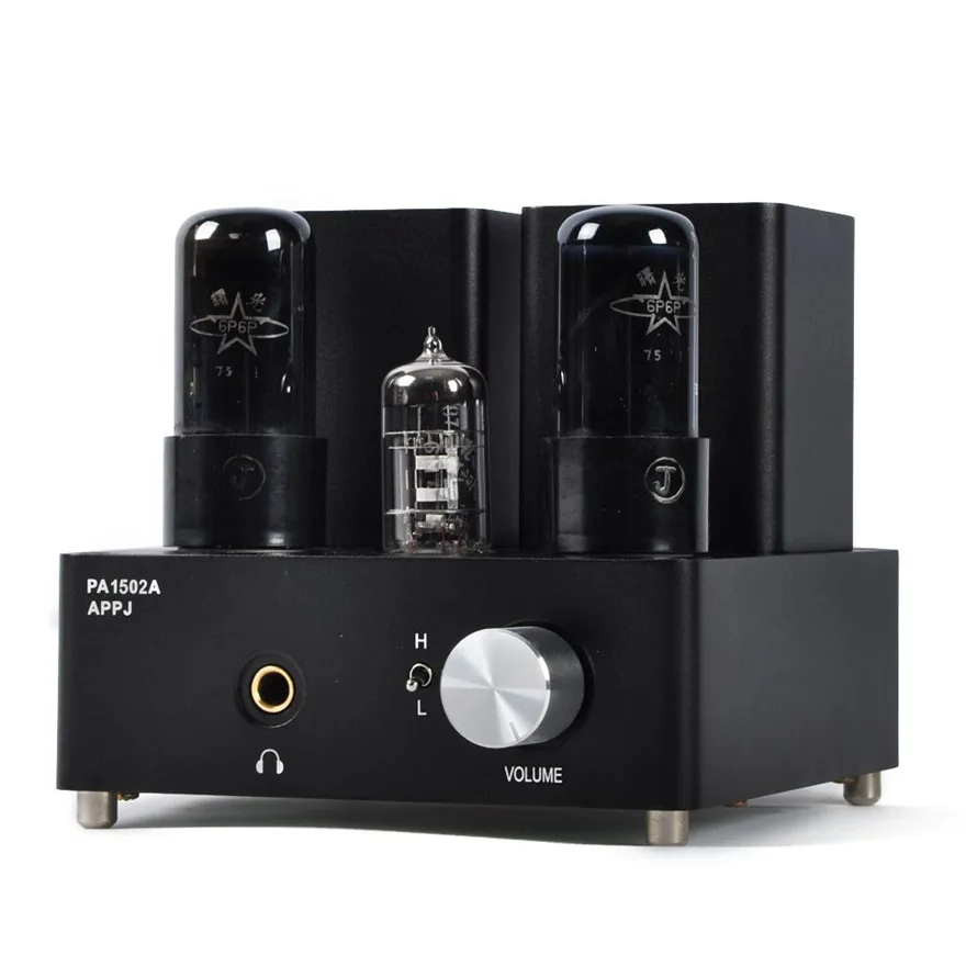 Small Mini Tube Headphone Amp Single Ended Hifi Audio Amplifier 6v6