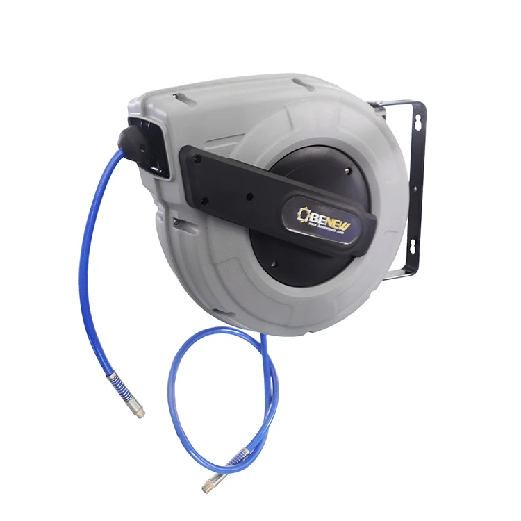 Zq200 Air Hose Rewind Retractable Wall Mounted Air Hose Reel Electric