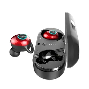 Master Slave Switch 5.0 TWS Mini Stereo Earphones 400mAh Charging Box