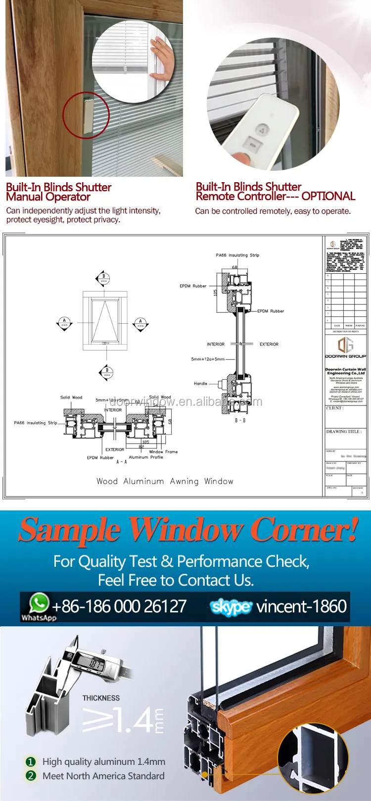 Aluminium awning window grill design chain winder African standard windows