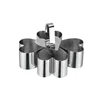 Stainless Steel Round Form Rings for Catering Business and Home Cooking Small Food Mould for Pastry Cake Mousse and Pancake
