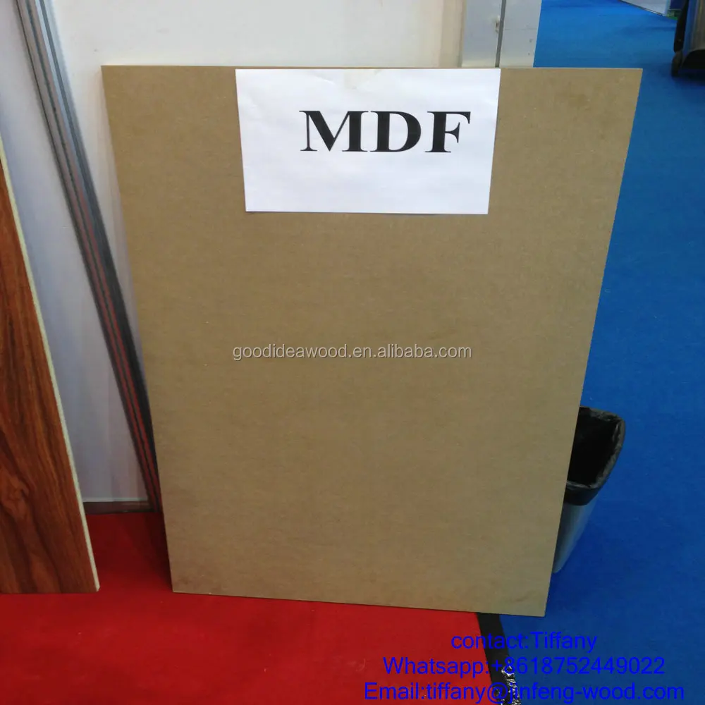 
Good quality China Factory directly (1220*2440mm) Sanded Raw /Melamine MDF Board 3mm mdf sheet board 