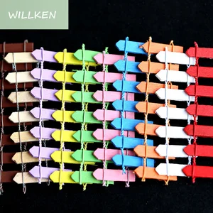 Miniature Small Colorful Fence Mini Fairy Garden Supplies Terrarium Accessories 10pcs