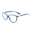Brand women reading eyeglasses spring temples Good quality Plastic optical Frame