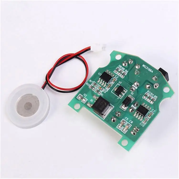 
20mm 113KHz Ultrasonic Humidifier Mist Maker USB Ceramic Atomizer Transducer Humidified Plate Accessories   PCB Module D20mm  (62144379069)