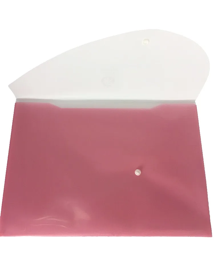 A4 Size Plastic Wallets Press Stud Clear File Document Envelopes Buy