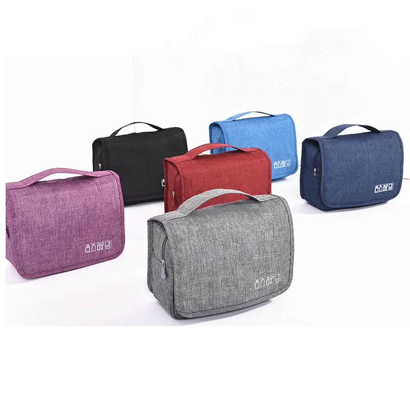 

Mens Hanging Travel Shaving Dopp Kit Waterproof Toiletry Organizer Bag, Gray