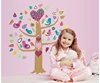 Flower and Bird Tree Luminous Paste Fluorescent deco PVC Sticker Removable Wall Sticker Home Decoration Glow In Dark Sticker