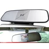 3.5 Inch TFT LCD Parking Mirror Monitor Dual Video Input Car Parking Sensor Set in the Mirror
