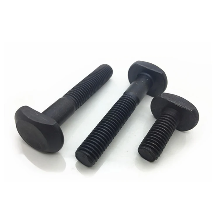 
Din186 8.8 grade carbon steel t head bolt 