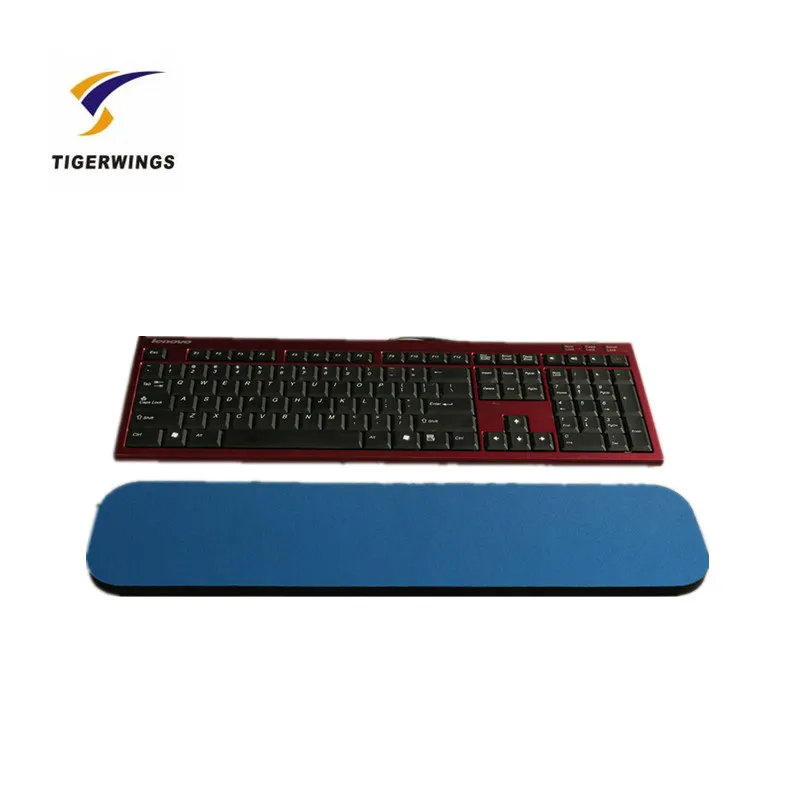 Natural large wrist rest pad rubber gaming mouse mat for keyboard