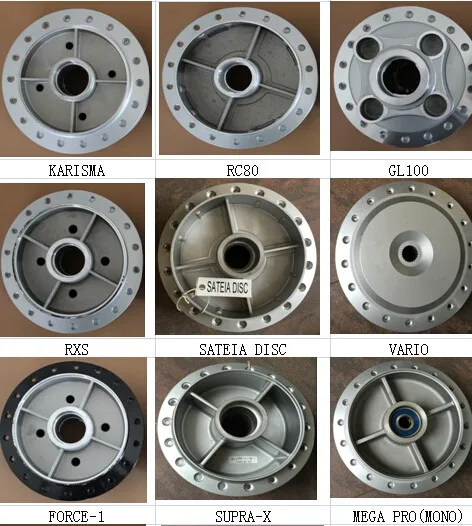 Popular selling motorcycle SHOGUN /SMASH/RAIDER J rear hub