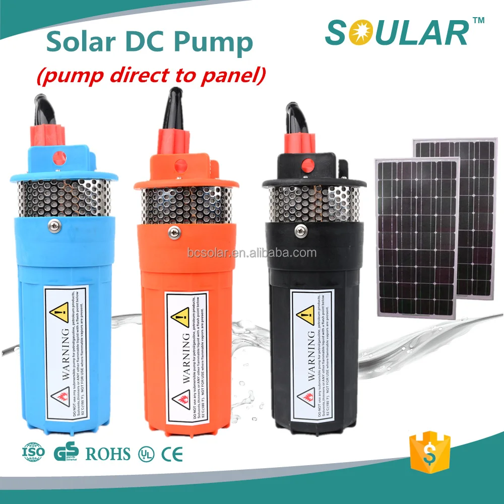 12 Volt Solar Submersible Water Pump And Deep Well Pump( 5 Years ...