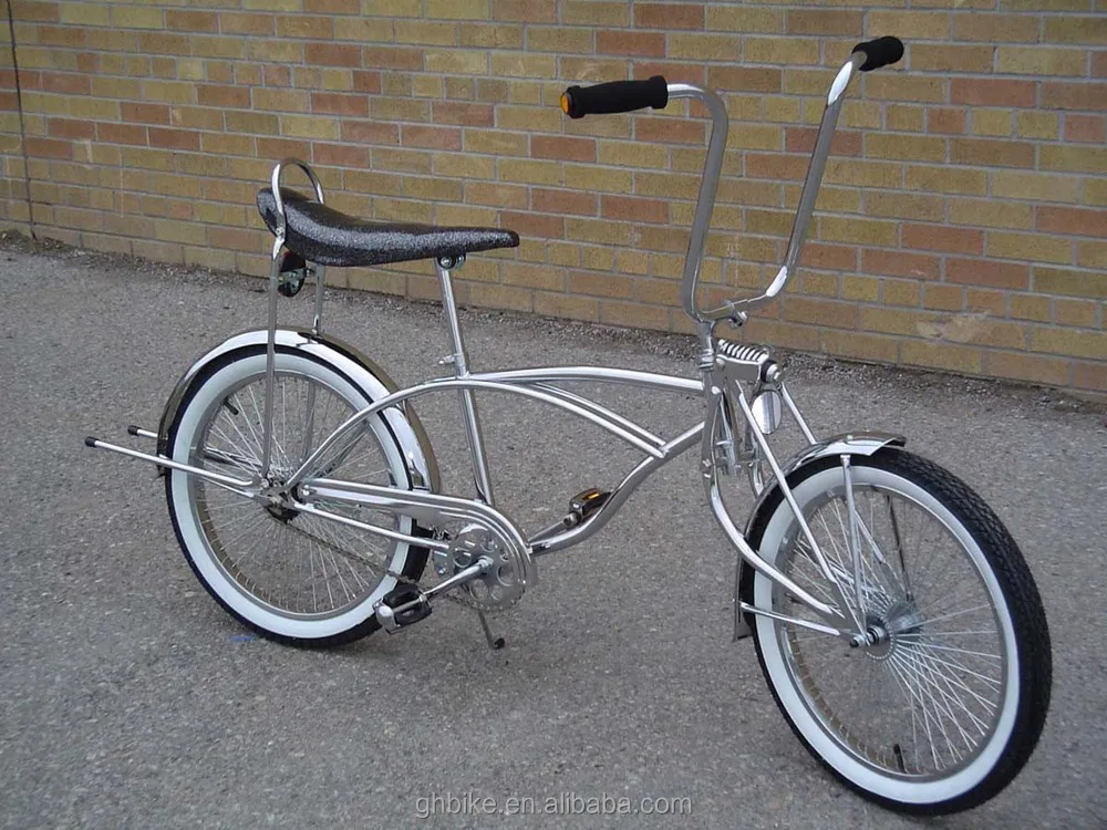 Spring Fork Chrome Lowrider Bike 20 Inch Lowrider Bike Low Rider Beach