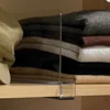plastic shelf divider for metal shelves PVC Dividers Clear Acrylic Shelf Dividers for Home supermarket library Clothes