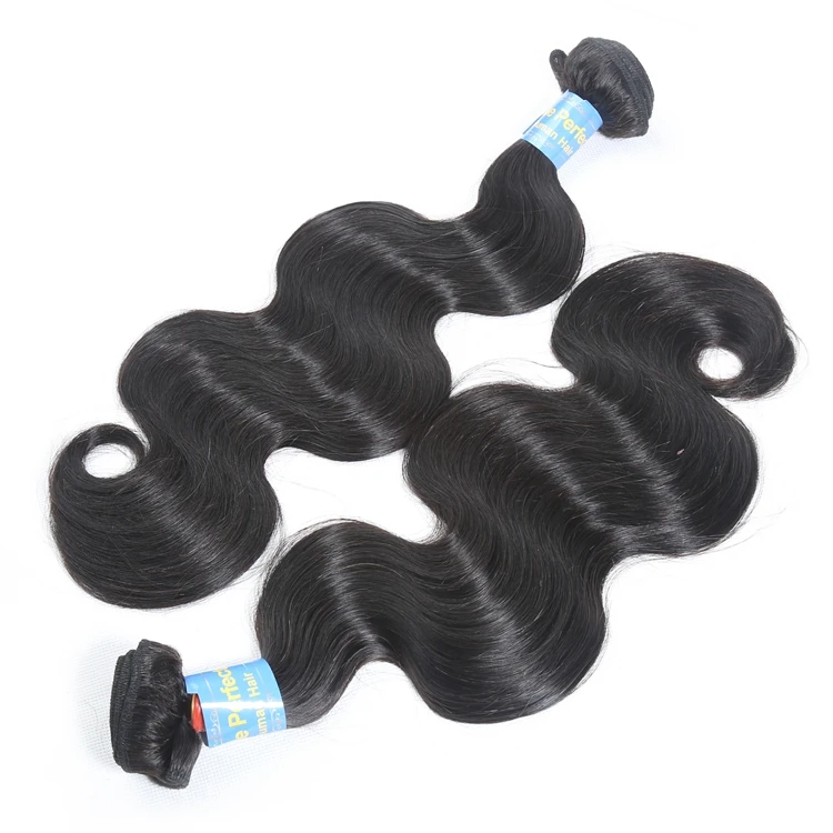 

Factory price Soft 3 Pcs A Lot 10 12 14 Inch Brazilian Top Grade 7A Virgin Hair, Natural color;close to color 1b