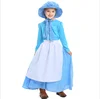 HLW04 Girls Dress Child Girls Colonial Pioneer cosplay costume for Halloween