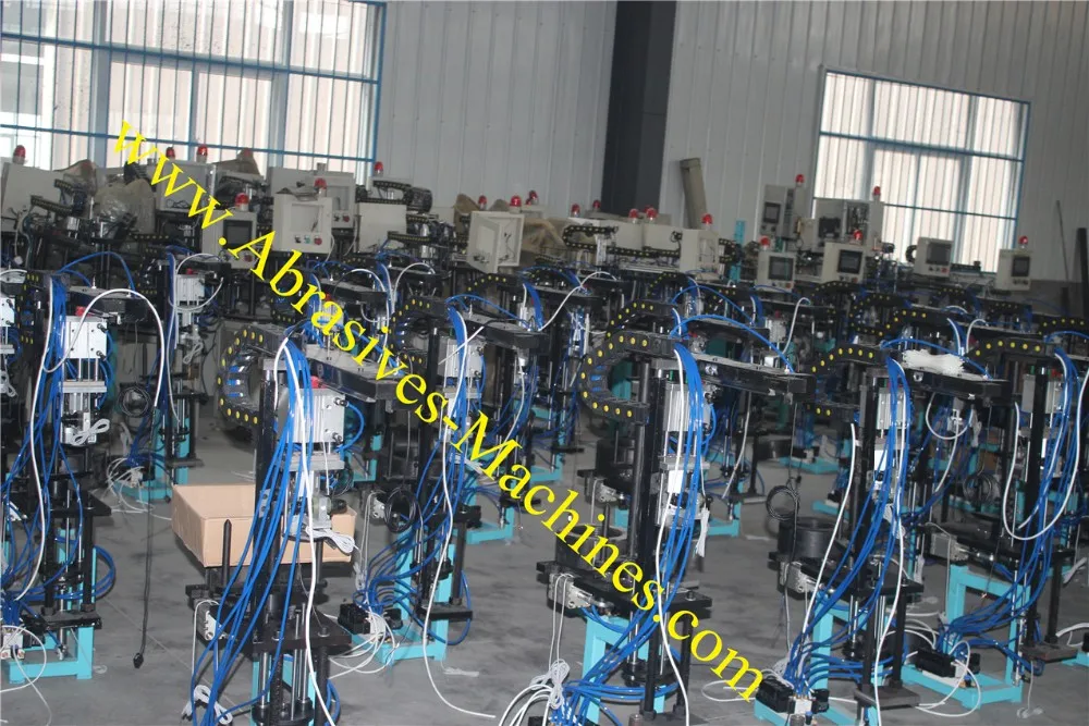 Hot Sale Rotary Type Cutting Wheel And Grinding Wheel Making Machine