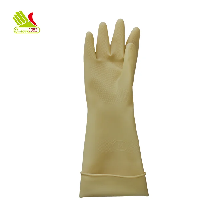 sensitive rubber gloves