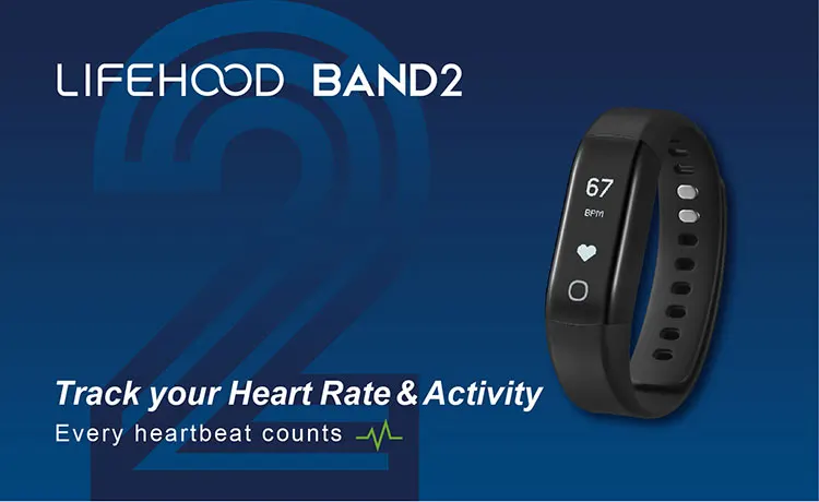 2018 New IP68 Sports Health Fitness Smart Bracelet Activity Tracker Band