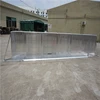 1000*1200*1205mm Metal crowd control barriers with safety platform