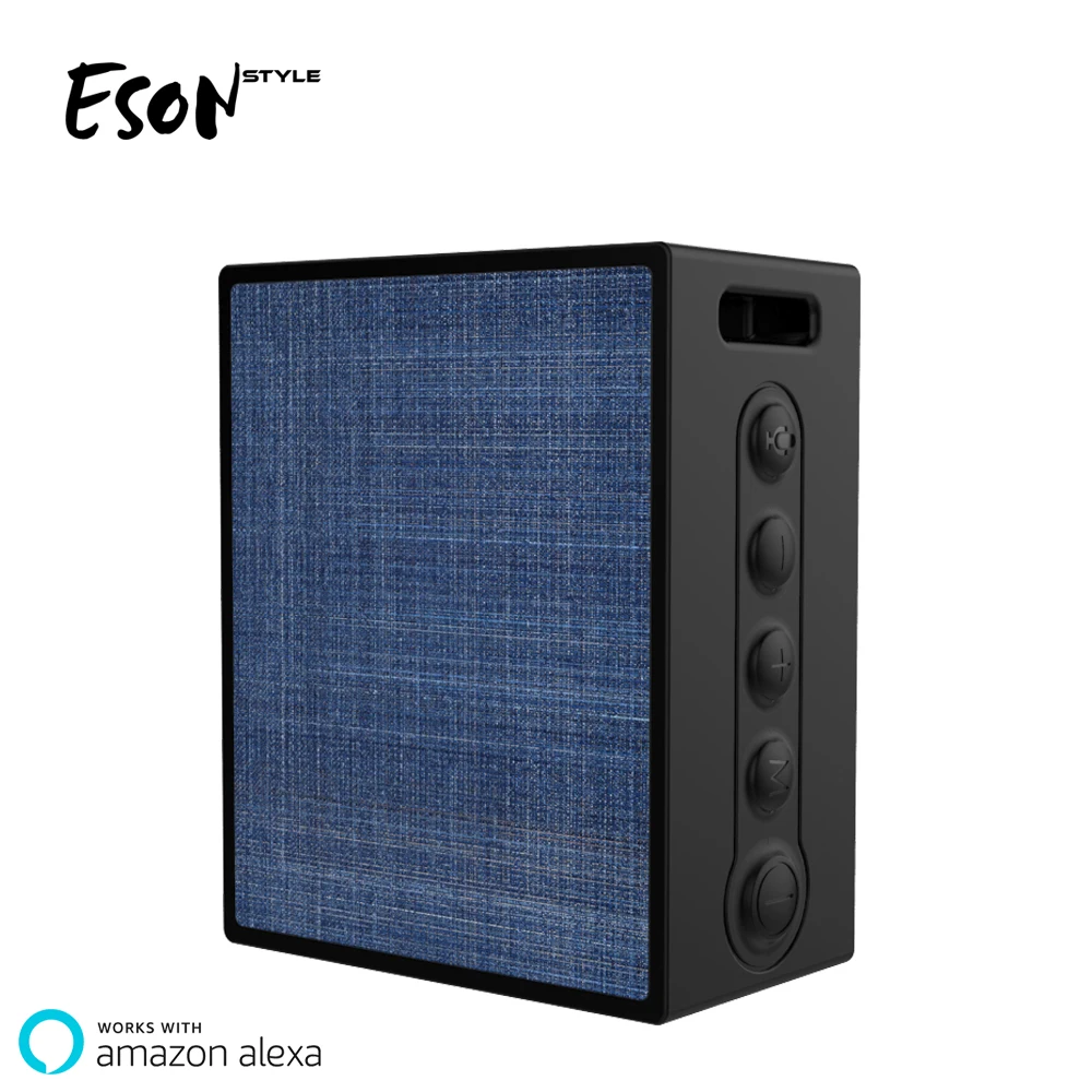 

Eson Style X9s AI microphone speaker waterproof IP56 Alexa Smart Speaker wifi bluetooth speaker