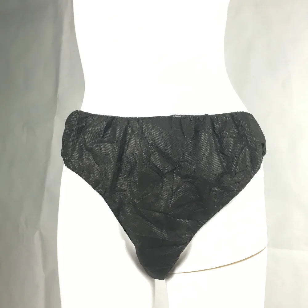 

hot selling Disposable High Quality panties for spa beauty, Black