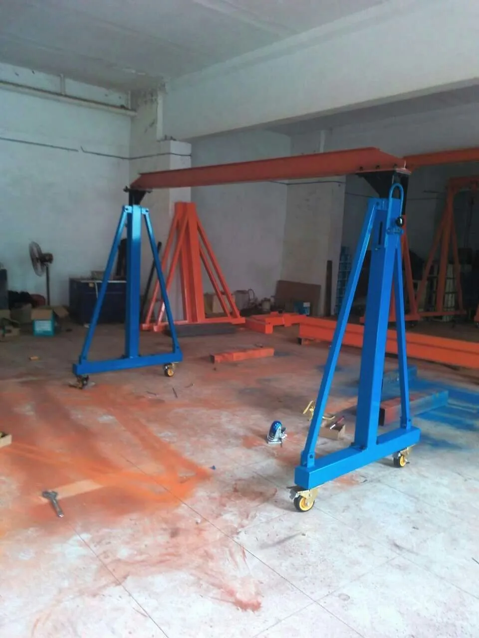 A Frame Small Portable Gantry Crane Mobile Gantry Crane 1 Ton Buy