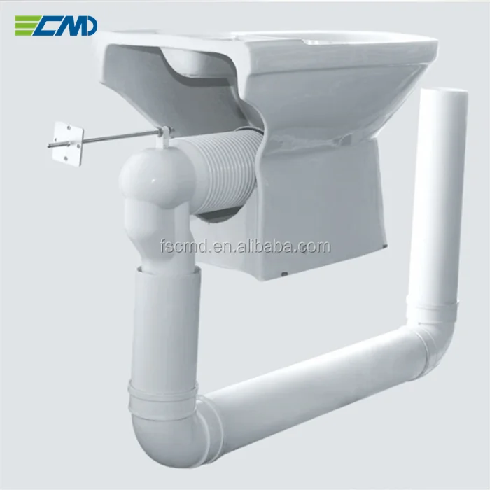 
WC pan connection tube flexible toilet sewer pipe 