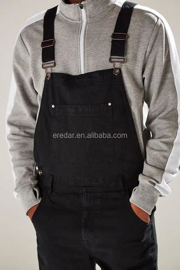 High Quality Slightly Tapered Leg Patch Pocket Adjustable Shoulder