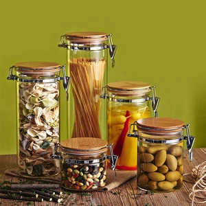 Image of Wevi food grade jar honey cookie storage with lid