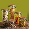 Wevi food grade jar honey cookie storage with lid