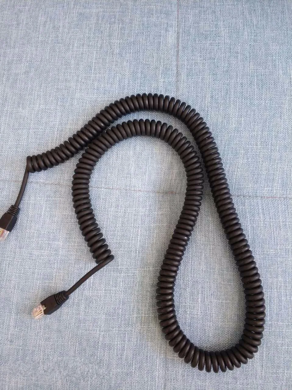 Spiral Retractable Coil Network Cat5e Patch Cable For Buy