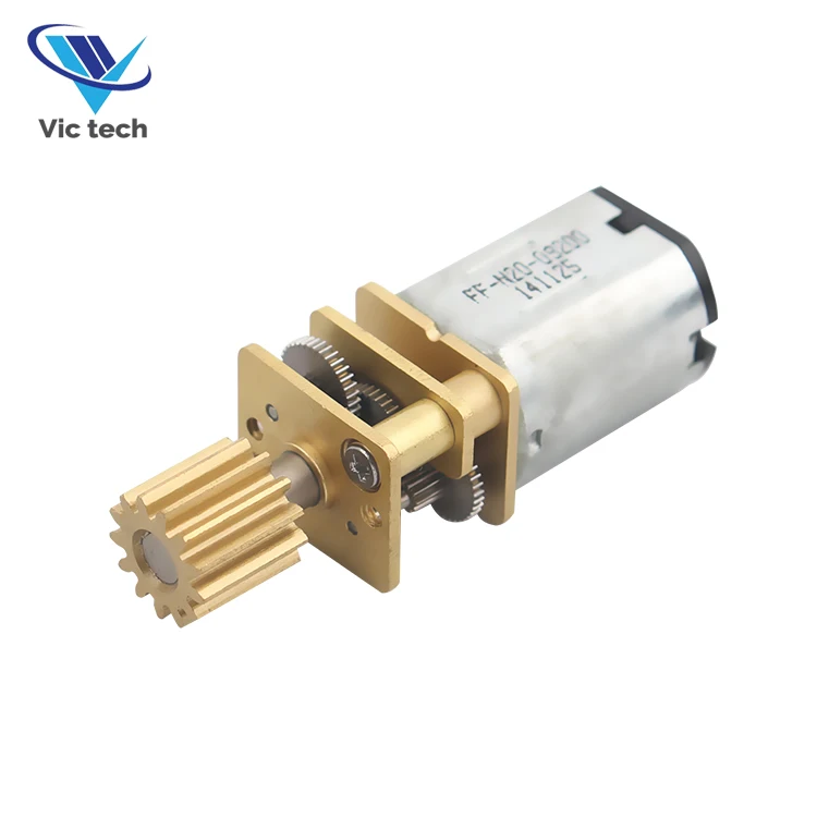 N20 12mm Brushed Dc Geared Motor For Door Locks And 3d Printers,Toy