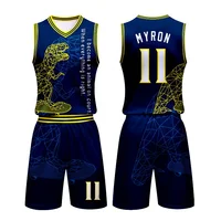 

OEM Full Polyester Men Custom Sublimated Basketball Kit Best Latest Basketball Jersey Uniform Design Color Yellow Blue